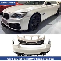 For BMW 7 Series F01 F02 FRP Carbon Fiber Car Body Kit Front Bumper Rear Bumper Modification 2008-2012