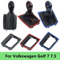 LHD For Volkswagen VW Golf 7 MK7 7.5 DSG R Gear Shift Knob Stick Pen Lever Shifter Gaiter Boot Collar Car Styling Accessories