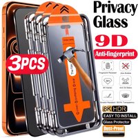 3-teiliger Sichtschutz für Samsung Galaxy S25 Ultra S26 Ultra S24 Ultra S23 S22 S26 + Gehärteter Glasfilm Displayschutz Anti-Spionage