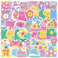 50PCS Cute Hand-drawn Small Things Graffiti Stickers-Waterproof Decor for Water Cup&Phone Cartoon Style RecordingYourLife Store