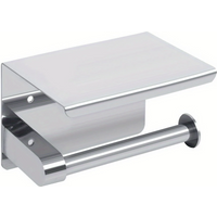 1PCS Stainless Steel toilet paper towel rack for household and public use, phone storage rack, bathroom roll paper box