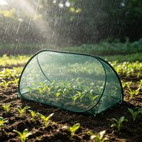 Folding Plant Protection Netting Insect-proof Anti-frost Mesh Plant Cage Up Breathable Plant Shade Cover Outdoor Wintering