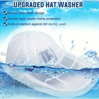 1/3/5pcs Portable Anti-Deformation Hat Washing Bag Soft Mesh Baseball Cap Protector Reusable Machine Washable Storage Pouch