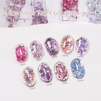 2026 New Arrival 8 Colors 8g Midsummer Night Glitter Gel Nail Polish Soak Off LED UV Gel Long Lasting Nail Art Varnish Manicure