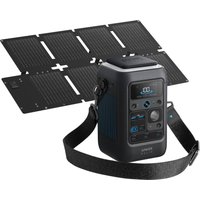 Anker SOLIX C300X DC Tragbares Batterie-Kit mit 60W Solarpanel – 300W DC-Ausgang - 0% MwSt