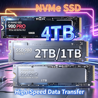 990 PRO PCIe4.0 NVMe M.2 SSD 1TB 2TB 4TB Up to 7450MB/s for PS5 Gaming PC Laptop