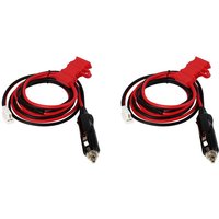 Best-2X 12V DC Power Cable Cigarette Lighter Plug For YAESU ICOM Kenwood 2 Way Radio