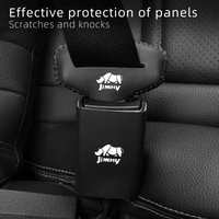 Anti Scratch Car Seat Belt Clip Protector Seatbelt Buckle Lock Cover For Suzuki Jimny Grand Vitara SX4 Swift Kizashi Liana