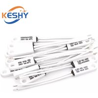 1-10PCS KSD9700 Ceramic With Holes Temperature Control Switch 40 Degrees 150 Degrees Normally Open Normally Closed 10A 250V