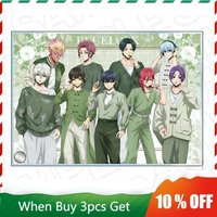 Anime Peripherals Reo Mikage Figure Acrylic Stand Rin Itoshi Figurine Standing Plate Yoichi Isagi Decoration Collection Toys