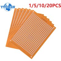 1-20pcs 5x7cm PCB Universal Board Single Sided Protoboard 5*7CM PCB Boards Prototype Perforated Grid Board Kit for DIY Soldering