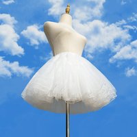 Stylish Black Four Layers Puffy Petticoat Women's Tulle Fluffy Skirt Ballet Dance Skirt Crinolinas for Girls