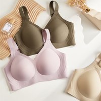 M-5XL Large Breasts And Small Underwear For Women, Full Cup Thin Style, Anti-sagging, Secondary Breasts Traceless Large Size Bra
