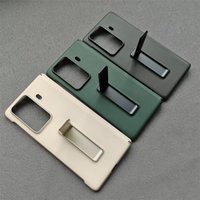 Luxury Original Leather Phone Cover For Honor Magic Vs3 5G Bracket Case For MagicVS3 5G Shockproof Slim Shell With Kickstand&Box