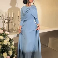 Autumn Winter Elegant Solid Color Office Dresses For Women O Neck Shawl Pearl Diamond Sequin High Waist Holiday Long Maxi Dress