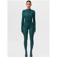 Print Women Jumpsuits For Spring Summer Long Sleeve O-Neck Backless Jumpsuits Fashion Streetwear Overalls Pants Trousers 2026