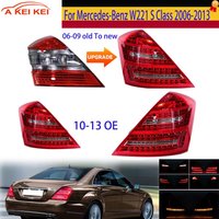 For Mercedes-Benz W221 S Class 2006-2013 LED Tail Light Warning Brake Light Signal Lamp Parking Light LED Taillight Assembly