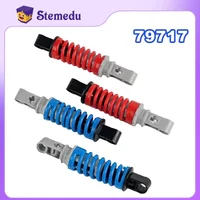 79717 MOC 9L Shock Absorber Spring 79717c01 79717c02 Technical Parts for Buidling Blocks SP3 RR1000 Model Car Bricks DIY Toys