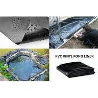Wasserdichte schwarze Linerfolie, Fischteich-Liner, HDPE-Membran, verstärkte Gärten, Pools, Landschaftsbau