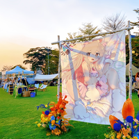 Anime Cool Onimai flag For Picnic Party Art Home Decoration Outdoor Camping Banner Gifts