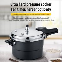 4L-10L Ultra-Durable 403 Stainless Steel Pressure Cooker for Gas and Induction Stoves with Non-Stick Coating and Safety Features