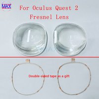 Original Fresnel Lens For Oculus Quest 2 VR Headset Console Left Right Optic Lens For Meta Quest 2 Repair Replacement Parts