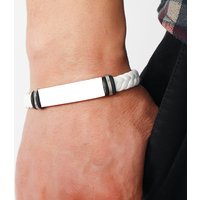 Stainless Steel Woven Bracelet, Titanium Steel Leather Handband Equipped With magnetic Fasteners For Women Men Fashion Business
