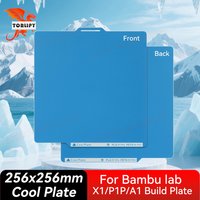 Cool Plate For Bambu lab X1/P1P/A1 256x256mm Spring Steel Double-sided Textured Build Plate for BambuLab X1/P1P/A1 3D Printer
