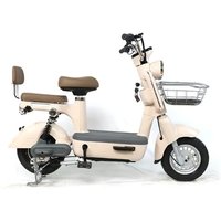 AliExpress NONE Wholesale 400W Motor 2 Wheel Electric Moped Scooter Vintage Electric Bicycle City Electric Bike