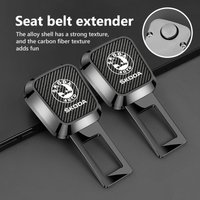 For Skoda Car Seat Belt Clip Extender Safety Belt Cover Seat Belt Padding Extension Kodiaq Fabia Kamiq Karoq Octavia 2 3 Rapid