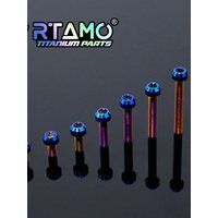 AliExpress RTAMO Gr5 Titanium Bolts M4X6/8/10/15/20/25/30 ABS Sensor Disc Bolts Screws for Bicycle Motorcycle (1PC)
