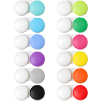 12 Park Contact Lens Case with Clear R/L Markings - Large Capacity, Portable & Hygienic Storage for Daily Use & Travel