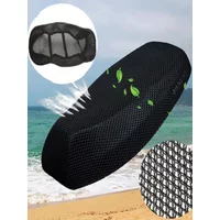 AliExpress NONE Motorcycle 3D Mesh Fabric Anti-skid Pad Scooter Seat Electric Bike Seat Cover Breathable Waterproof Covers Cushion Net Cover