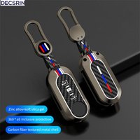Zinc Alloy Car Flip Remote Key Case Cover Shell Fob for Fiat Ducato 500 500L Panda Grande Punto Lancia Musa Car Accessories