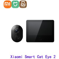 Xiaomi Smart Cat Eye 2 HDR 5Inch Screen 3MP Mijia HD Camera 180° Wide Angle Lens 940nm Infrared Night Vision Intercom Doorbell