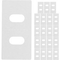 20 Pcs Curtain Repair Stickers Blind Tabs Replacement For Vertical Blinds Household Fixer Clip Simple Slats The Pet Parts