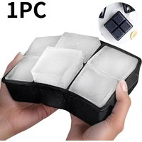 1PC Mesh Silicone Ice Cube Mold for Bar Cocktail Chilled Beverage Retail Home Beverage DIY Production Silicone Ice Cube Mold