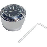 AliExpress APWIKOGER Motorcycle Clock Chrome Waterproof Bike Handlebar Mount Quartz Watch Aluminum Luminous Clock Moto Accessories Universal