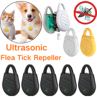 Auto Mosquito Repellent For People Cats Dogs Intelligent Ultrasonic Flea Tick Repeller Rechargeable Flea Tick Prevention Device