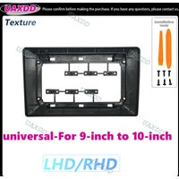FRAME universal convert Switch For 9 inch to 10 inch Android UAXDD 2 Din Car panel Center fascia dashboard Texture adapter Kit