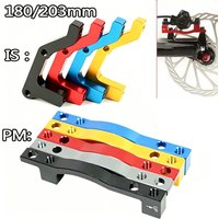 BUCKLOS Bike Disc Brake Adapter 180mm 203mm IS PM Front Rear Rotor Converter MTB Downhill Bicycle Disc Caliper Mount Adapter