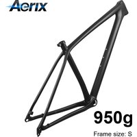 XC Hardtail Frame 29er Carbon MTB Frame T1100 Boost 148x12mm Thru Axle BSA Bottom Bracket Disc Brake Max Tire 2.4" Lightweight