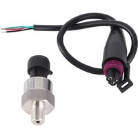 Pressure Sender 1/8NPT Thread Stainless Steel Pressure Transducer Sender Sensor for Oil Fuel Air Water Pressure Sensor