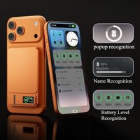 Power Bank with Wireless Fast Charging, magsafe, Ultra-thin, Compact, Portable, 10000mAh Large Capacity for iPhone