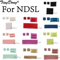TingDong Optional Screw Feet Cover for Nintend DS Lite for NDSL Game Console Screw Feet Cover Rubber Pad