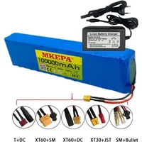 Batterie pour Moto et Scooter, 10S3P, 36V, 100000mAh, 18650, Ion Eddie, 1000W, Haute Puissance et Capacité 36V