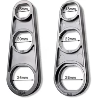 6in1 Wrench Faucet Aerator Disassembly Wrench Water Flows Adjusting Faucet Bubbler Wrench Plumber 92.6*32*22.6mm Wrench
