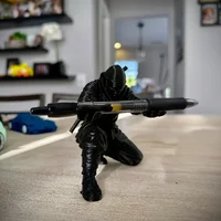 Ninja Pen Holder cool Ninja 3D Printed Pen Holder - Fashion Desktop Decor & Pen Organizer for all pencils
