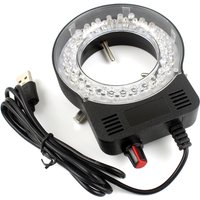 USB LED Ring Light Illuminator Lamp Industry Monocular Binocular Trinocular Stereo Video Microscope Lens Camera Magnifier