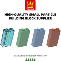 WANGE 45Pcs/100g Lot 22886 3 High 2 Holes Building Blocks Moc Color Accessories Compatible with Brick DIY Spare Parts Toy Gift